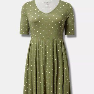 Torrid Mini Super Soft Skater Dress